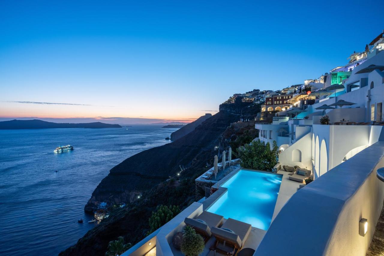 Inspire Santorini Luxury Villas Фира Екстериор снимка