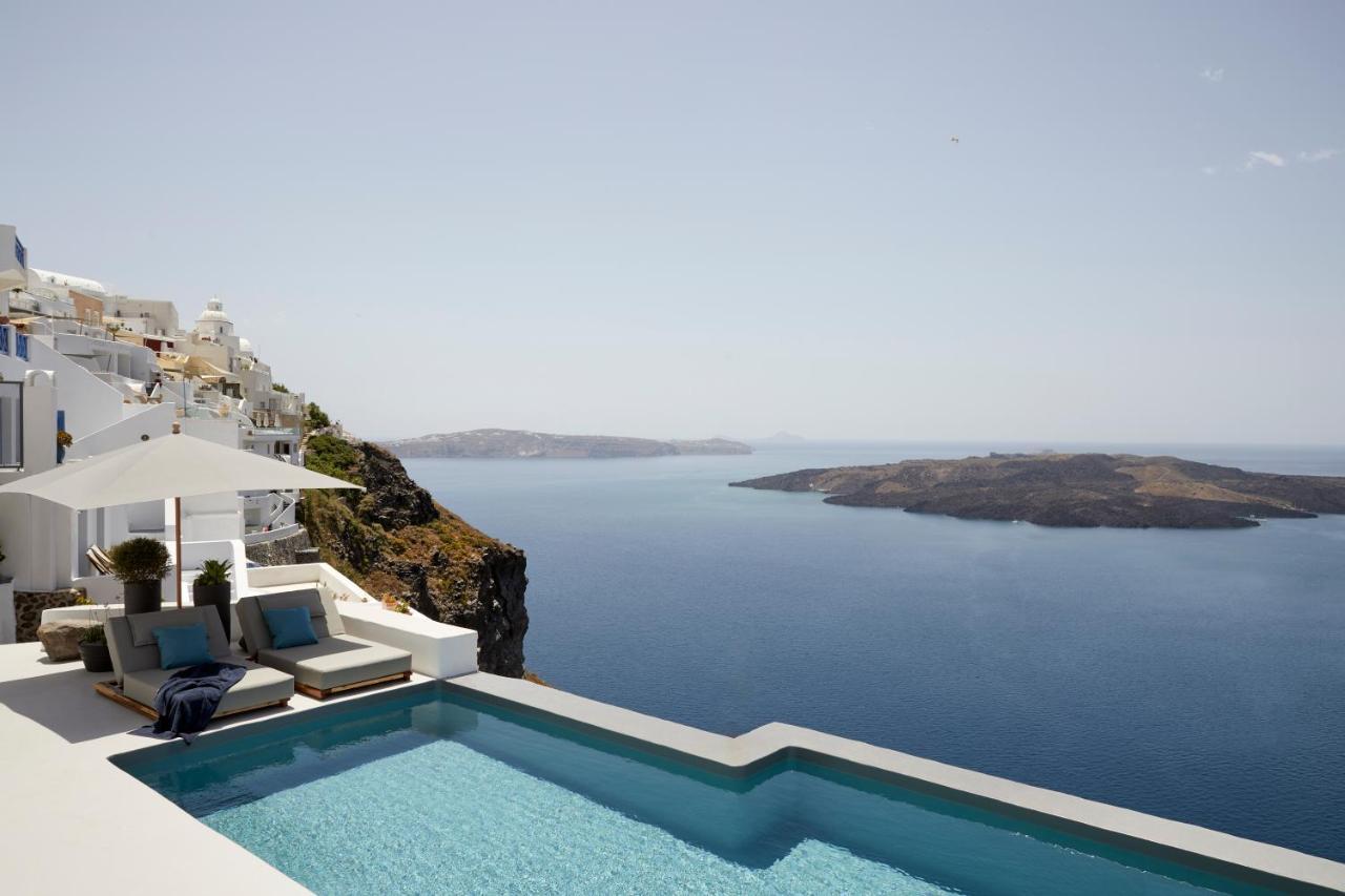 Inspire Santorini Luxury Villas Фира Екстериор снимка